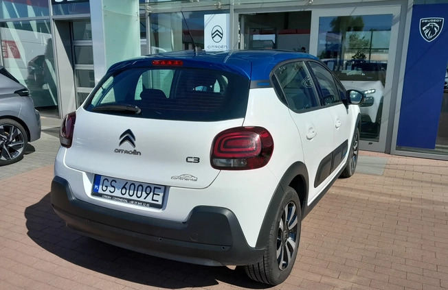 Citroen C3 cena 56900 przebieg: 22103, rok produkcji 2020 z Słupsk małe 172